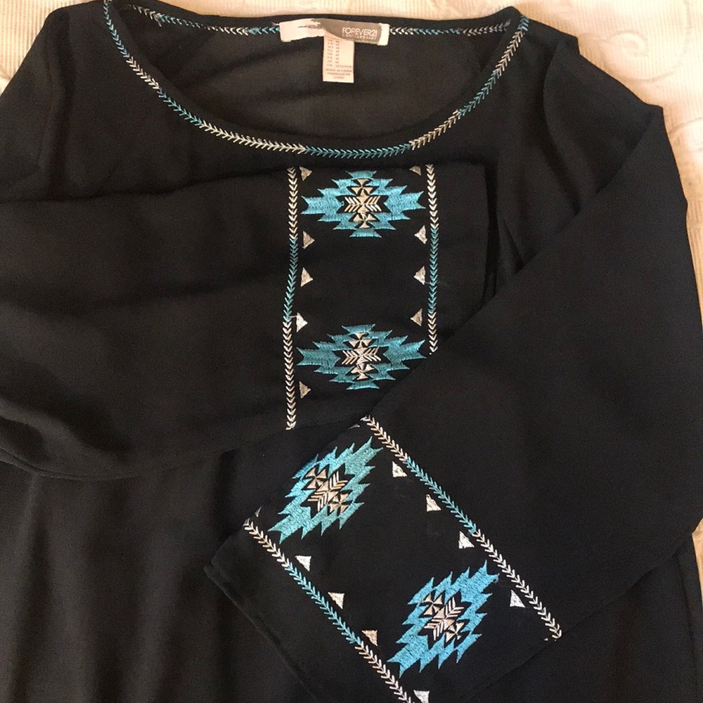 Pretty Boho Dress with Embroidered Details